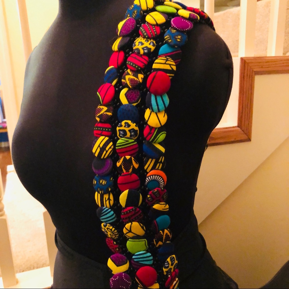 Authentic African Button Belt - Picture 7 of 15